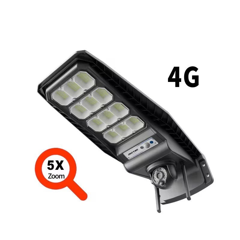 Câmera IP 5MP + Lâmpada LED Solar 400W com Sensor PIR – Knup LB-CA229